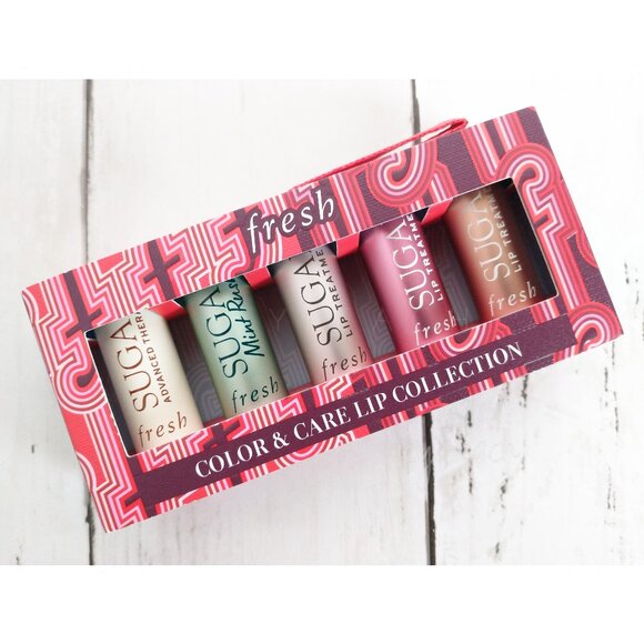 Fresh Color & Care Lip Collection New 5 Piece Tinted Lip Balm Advanced Therapy - Picture 8 of 9